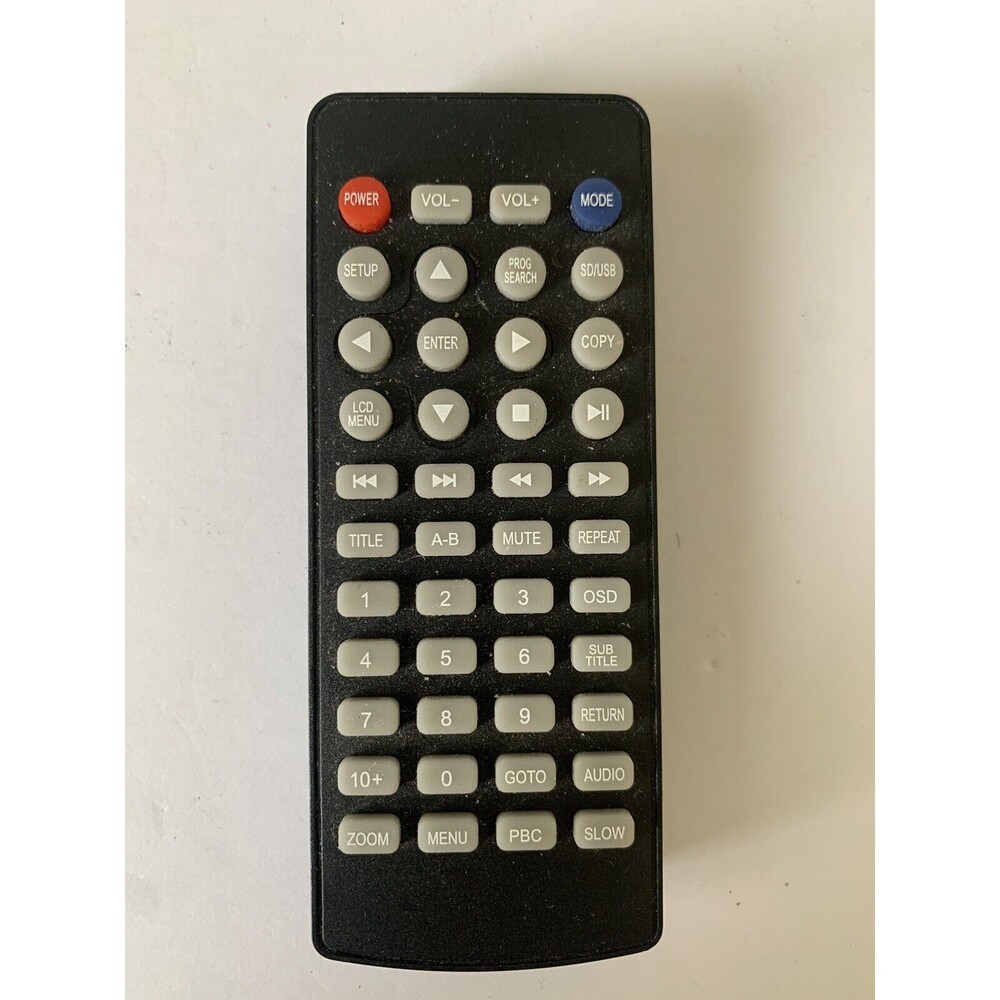 Replacement Remote Control for‎ Swivel Display Screen Portable DVD Player